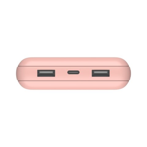 Belkin Powerbank Belkin BoostCharge Power Bank 20K 2xUSB-A + 1xUSB-C 20000mAh 15W Rose Gold Belkin Powerbank Belkin BoostCharge Power Bank 20K 2xUSB-A + 1xUSB-C 20000mAh 15W Rose Gold