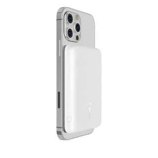 Belkin Powerbank bezprzewodowy Belkin BoostCharge Magnetic Wireless Power Bank 2.5K MagSafe Compatible 2500mAh White