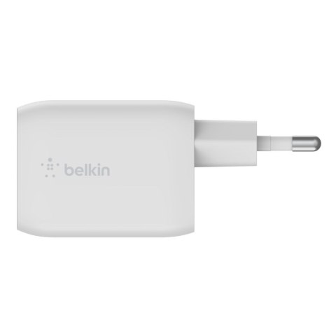 Belkin Ładowarka Belkin BoostCharge Pro Dual USB-C PD 3.0 PPS GaN Wall Charger 65W White