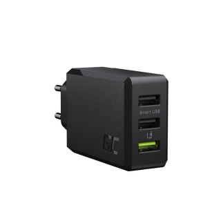 Green Cell GREEN CELL ŁADOWARKA SIECIOWA CHARGE SOURCE 3 3XUSB 30W QC 3.0