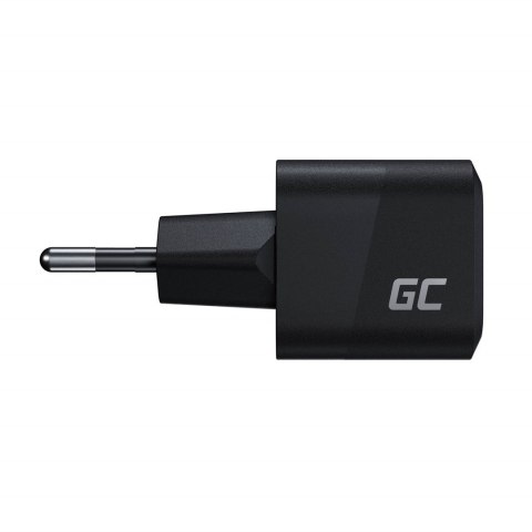 Green Cell GREEN CELL ŁADOWARKA USB-C GAN GC POWERGAN 33W PD 3.0 QC 3.0 USB-C CZARNA