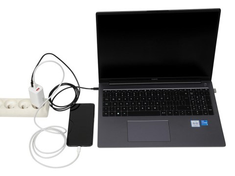 IBOX ŁADOWARKA SIECIOWA I-BOX C-65 GAN PD65W KABEL, BIAŁA