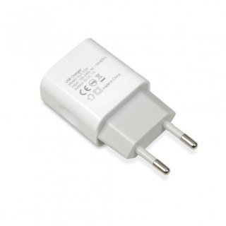 IBOX Ładowarka sieciowa IBOX C-35 1A WHITE ILUC35W (USB; kolor biały)