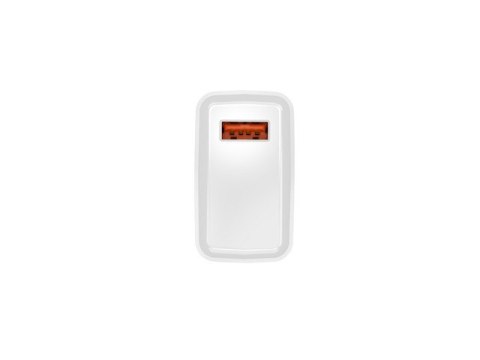 NATEC NATEC ŁADOWARKA SIECIOWA RIBERA USB-A 18W BIAŁA NUC-2057