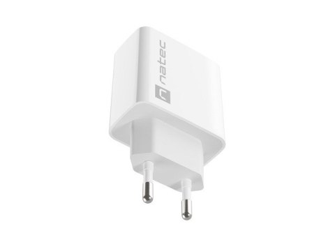 NATEC NATEC ŁADOWARKA SIECIOWA RIBERA USB-A + USB-C 20W POWER DELIVERY BIAŁA NUC-2061 NATEC NATEC ŁADOWARKA SIECIOWA RIBERA USB-A + USB-C 20W POWER DELIVERY BIAŁA NUC-2061