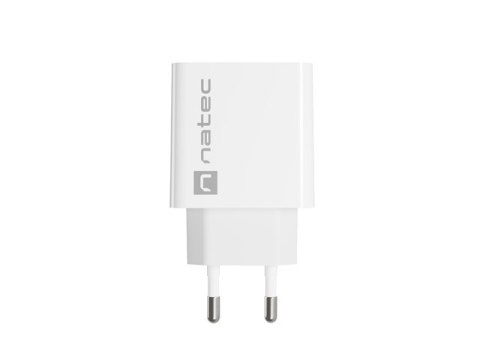 NATEC NATEC ŁADOWARKA SIECIOWA RIBERA USB-A + USB-C 20W POWER DELIVERY BIAŁA NUC-2061 NATEC NATEC ŁADOWARKA SIECIOWA RIBERA USB-A + USB-C 20W POWER DELIVERY BIAŁA NUC-2061