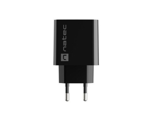NATEC NATEC ŁADOWARKA SIECIOWA RIBERA USB-A + USB-C 20W POWER DELIVERY CZARNA NUC-2062 NATEC NATEC ŁADOWARKA SIECIOWA RIBERA USB-A + USB-C 20W POWER DELIVERY CZARNA NUC-2062