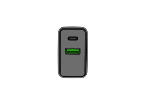 NATEC NATEC ŁADOWARKA SIECIOWA RIBERA USB-A + USB-C 20W POWER DELIVERY CZARNA NUC-2062 NATEC NATEC ŁADOWARKA SIECIOWA RIBERA USB-A + USB-C 20W POWER DELIVERY CZARNA NUC-2062