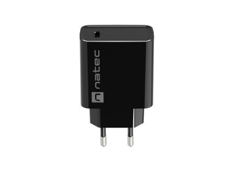 NATEC NATEC ŁADOWARKA SIECIOWA RIBERA USB-C 20W POWER DELIVERY CZARNA NUC-2060