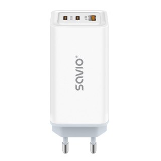 SAVIO SAVIO ŁADOWARKA SIECIOWA GAN 65W BIAŁA LA-07