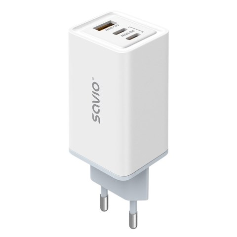 SAVIO SAVIO ŁADOWARKA SIECIOWA GAN 65W BIAŁA LA-07