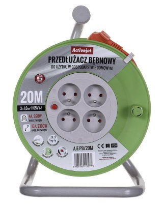 Activejet Przedłużacz bębnowy Activejet PB/20m
