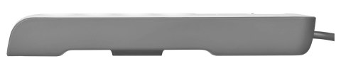 Belkin Listwa zasilająca Belkin Power Surge 4-PORT + 2xUSB-A 2m Grey/White Schuko