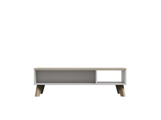 Cama MEBLE Ława LOTTA 110 biały+ dąb sonoma