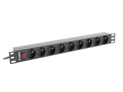 Lanberg Listwa RACK Lanberg PDU-09E-0300-BK (7 x UTE; 16 A (3680 W); 3m; kolor czarny) Lanberg Listwa RACK Lanberg PDU-09E-0300-BK (7 x UTE; 16 A (3680 W); 3m; kolor czarny)