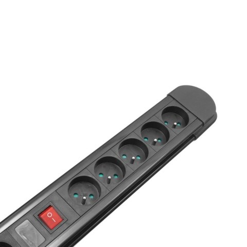 Maclean MACLEAN LISTWA ZASILAJĄCA 10 GNIAZD 3680W MCE10