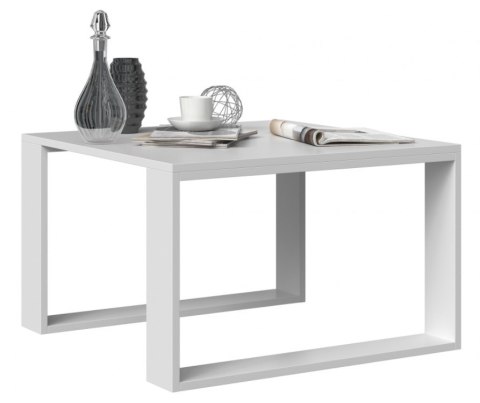 TOP E SHOP Stolik MODERN MINI 67x67xH40 biały TOP E SHOP Stolik MODERN MINI 67x67xH40 biały