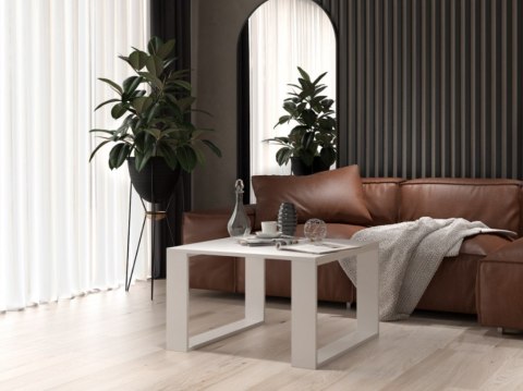 TOP E SHOP Stolik MODERN MINI 67x67xH40 biały TOP E SHOP Stolik MODERN MINI 67x67xH40 biały