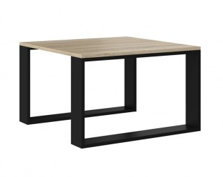 TOP E SHOP Stolik MODERN MINI 67x67xH40 sonoma/czarny