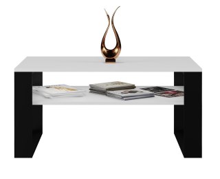 TOP E SHOP Stolik ława MODERN 1P biały/czarny