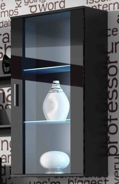 Cama MEBLE Zestaw SOHO 5 (RTV180 + Wit.Wisz + Półki) CZ/CZ POŁ