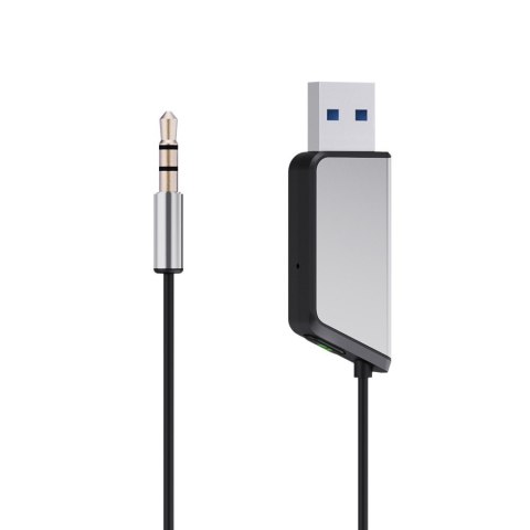 SAVIO SAVIO TRANSMITER AUX, USB, BLUETOOTH 5.3, FUNKCJA ZESTAWU GŁOŚNOMÓWIĄCEGO, TR-16 SAVIO SAVIO TRANSMITER AUX, USB, BLUETOOTH 5.3, FUNKCJA ZESTAWU GŁOŚNOMÓWIĄCEGO, TR-16