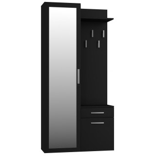 TOP E SHOP GARDEROBA DUO CZARNY KOMPLET