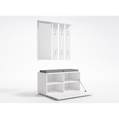 TOP E SHOP GARDEROBA OPAL BIAŁY KOMPLET TOP E SHOP GARDEROBA OPAL BIAŁY KOMPLET