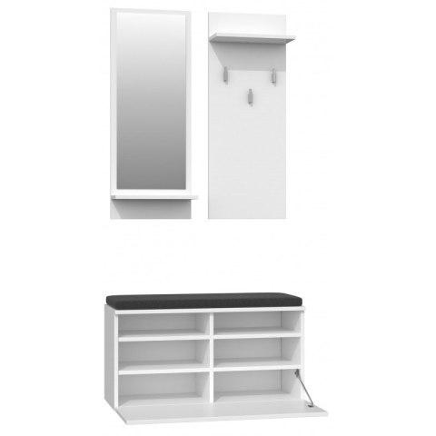 TOP E SHOP GARDEROBA RIVA BIAŁY KOMPLET