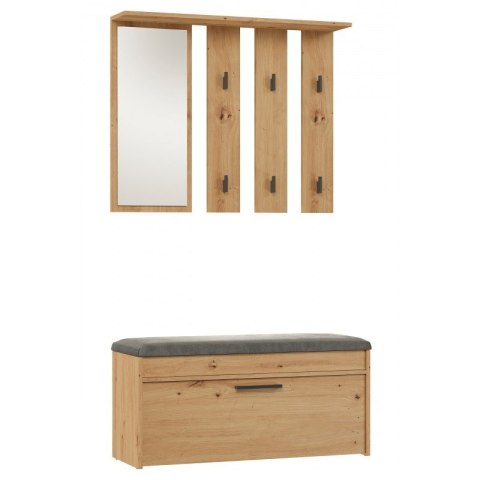 TOP E SHOP Garderoba PARMA 100x35xH180 artisan