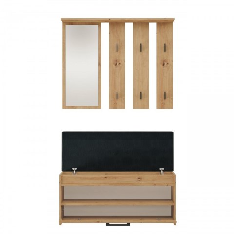 TOP E SHOP Garderoba PARMA 100x35xH180 artisan
