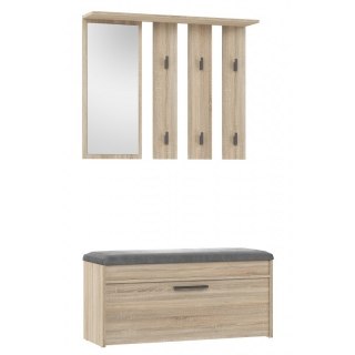 TOP E SHOP Garderoba PARMA 100x35xH180 sonoma