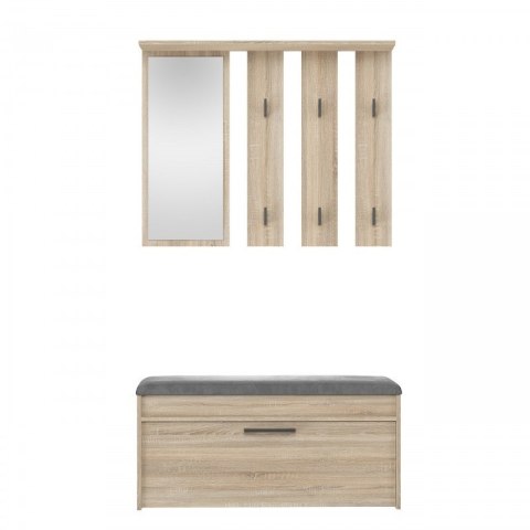 TOP E SHOP Garderoba PARMA 100x35xH180 sonoma TOP E SHOP Garderoba PARMA 100x35xH180 sonoma