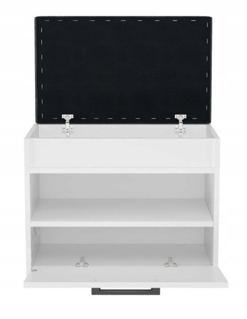 TOP E SHOP Szafka na buty ze schowkiem PARMA MINI 60x35xH49 biel TOP E SHOP Szafka na buty ze schowkiem PARMA MINI 60x35xH49 biel