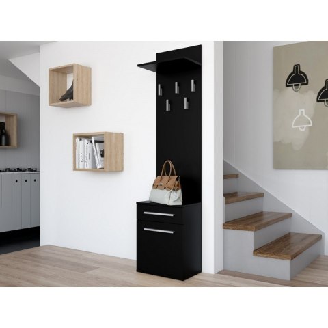 TOP E SHOP WIESZAK SZAFKA NA BUTY DUO CZERŃ MAT TOP E SHOP WIESZAK SZAFKA NA BUTY DUO CZERŃ MAT