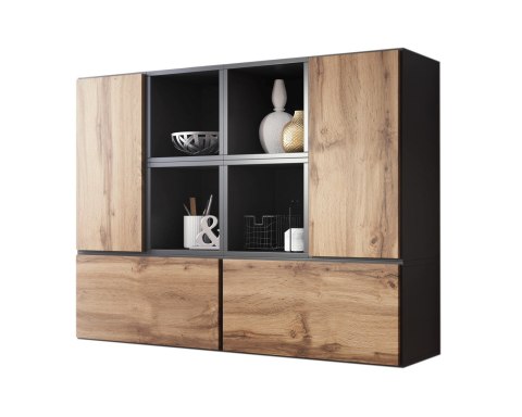 Cama MEBLE Zestaw ROCO 19 (4xRO3 + 4xRO6) antracyt/ wotan