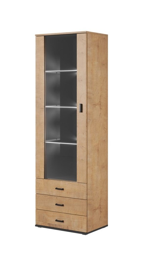 Cama MEBLE Zestaw SOHO 1 (RTV180 + Wit S1 + Półki) lefkas+czar