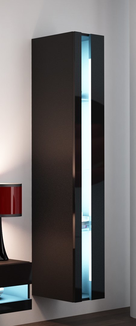 Cama MEBLE Zestaw VIGO NEW 12 czarny/czarny połysk