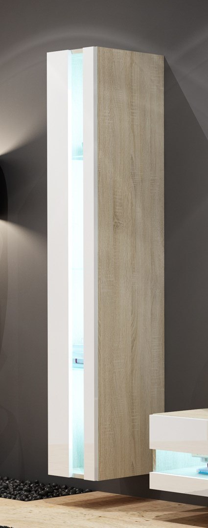 Cama MEBLE Zestaw VIGO NEW 12 sonoma/biały połysk