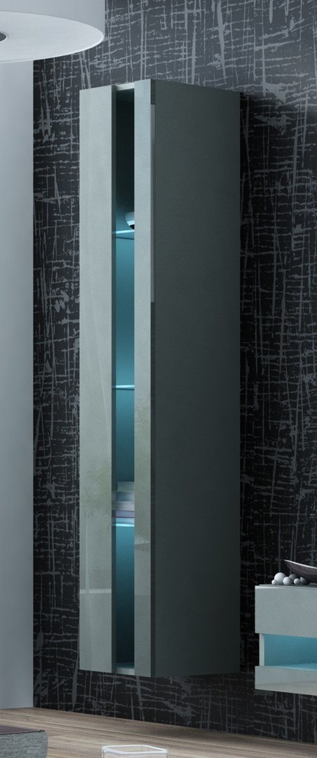 Cama MEBLE Zestaw VIGO NEW 12 szary/szary połysk