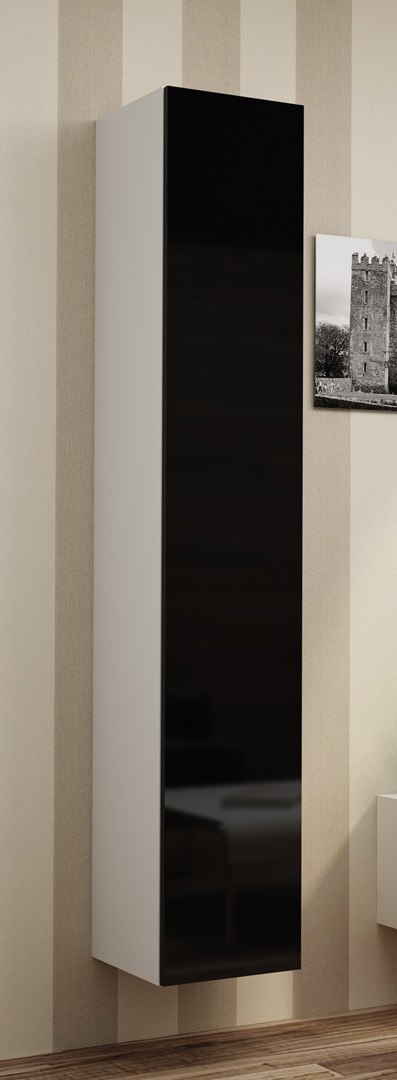 Cama MEBLE Zestaw VIGO NEW 13 biały/czarny połysk