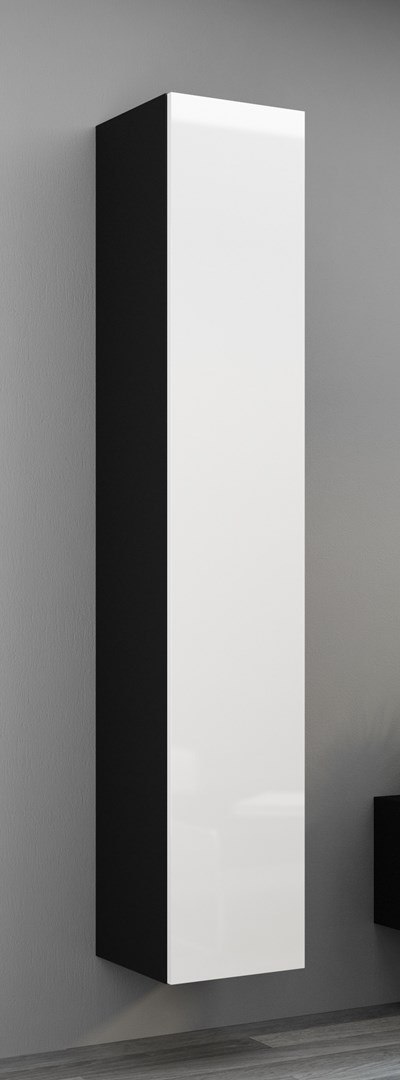 Cama MEBLE Zestaw VIGO NEW 13 czarny/biały połysk