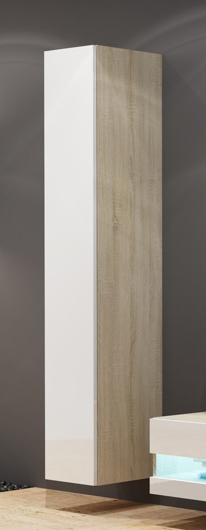 Cama MEBLE Zestaw VIGO NEW 13 sonoma/biały połysk