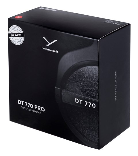 Beyerdynamic Beyerdynamic DT 770 PRO 80 OHM BLACK LIMITED EDITION - Słuchawki studyjne zamknięte