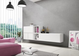 Cama MEBLE Zestaw ROCO 9 (RO1+RO3+2xRO6+2xRO5) biały