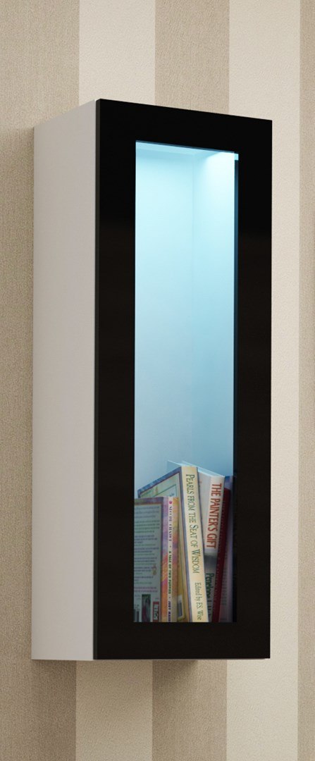 Cama MEBLE Zestaw VIGO NEW 11 biały/czarny połysk