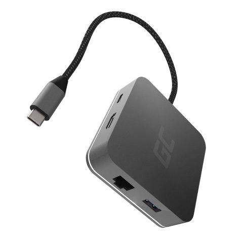 Green Cell GREEN CELL ADAPTER, PRZEJŚCIÓWKA HUB USB-C 6W1 Green Cell GREEN CELL ADAPTER, PRZEJŚCIÓWKA HUB USB-C 6W1