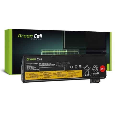 Green Cell GREEN CELL BATERIA LE95 01AV424 DO LENOVO THINKPAD T470 T570 A475 P51S T25 4400 MAH 10.8V