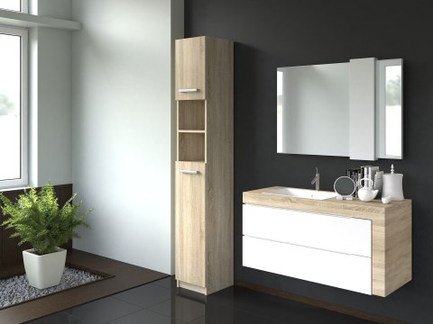 TOP E SHOP SZAFKA ŁAZIENKOWA MARBELA 32CM REGAŁ SŁUPEK SONOMA TOP E SHOP SZAFKA ŁAZIENKOWA MARBELA 32CM REGAŁ SŁUPEK SONOMA