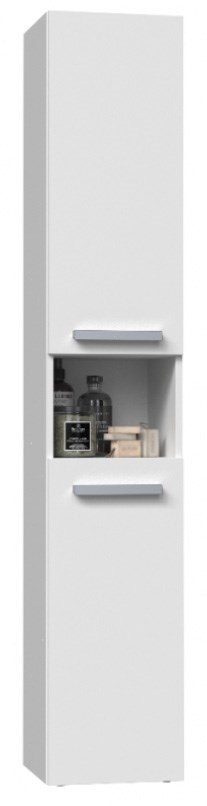 TOP E SHOP Szafka łazienkowa NEL I 31x30xH174 biel mat